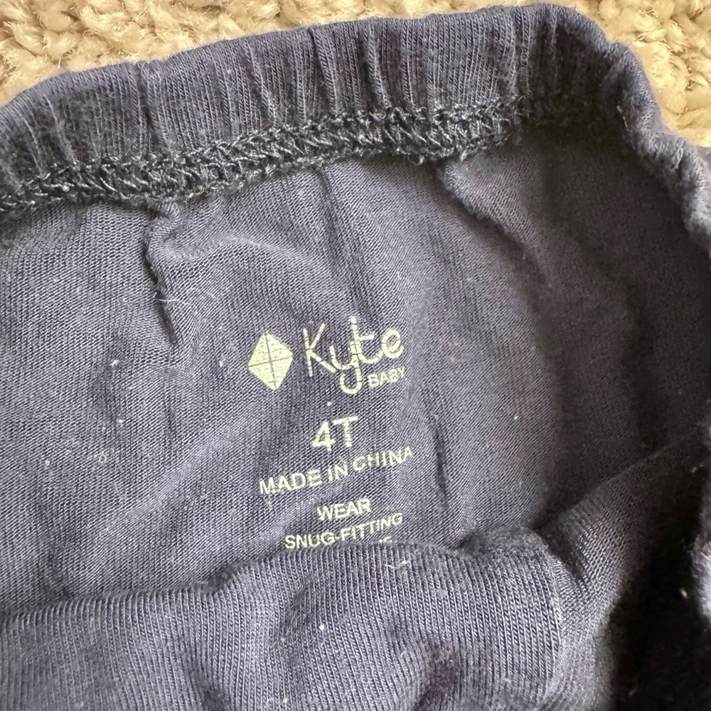 Kyte BABY kids Boxer underwear in various blue tons size 4T - Picture 2 of 3